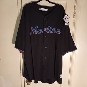 Miami Marlins Majestic Alternate 2019 Team Jersey